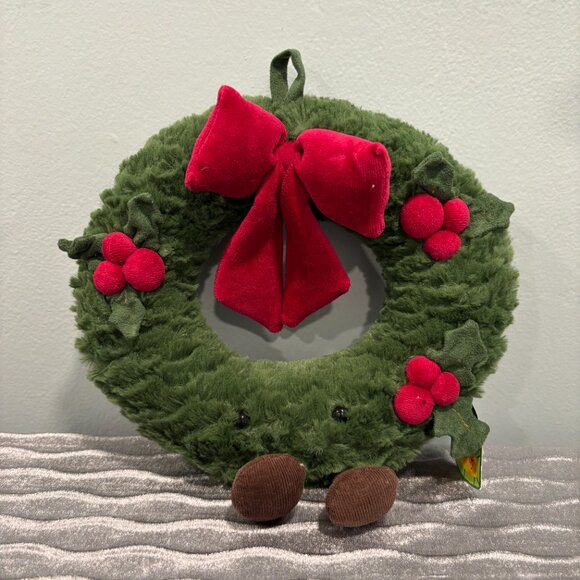 RARE Jellycat Little Amuseable Wreath BNWT - Picture 2 of 4